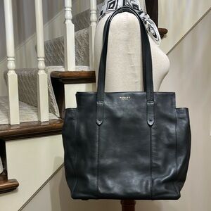 Radley LONDON Black Soft Leather Tote Shoulder Bag